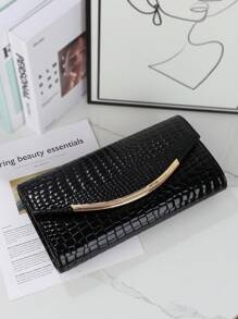 Women's Fashion High-End Commuter Leather Clutch
