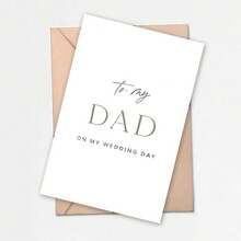 Wedding Day Thank You Card For Parents, Appreciation Gift For Parents, Parents Memorial Gift, With Envelope - Multicolor - View 11