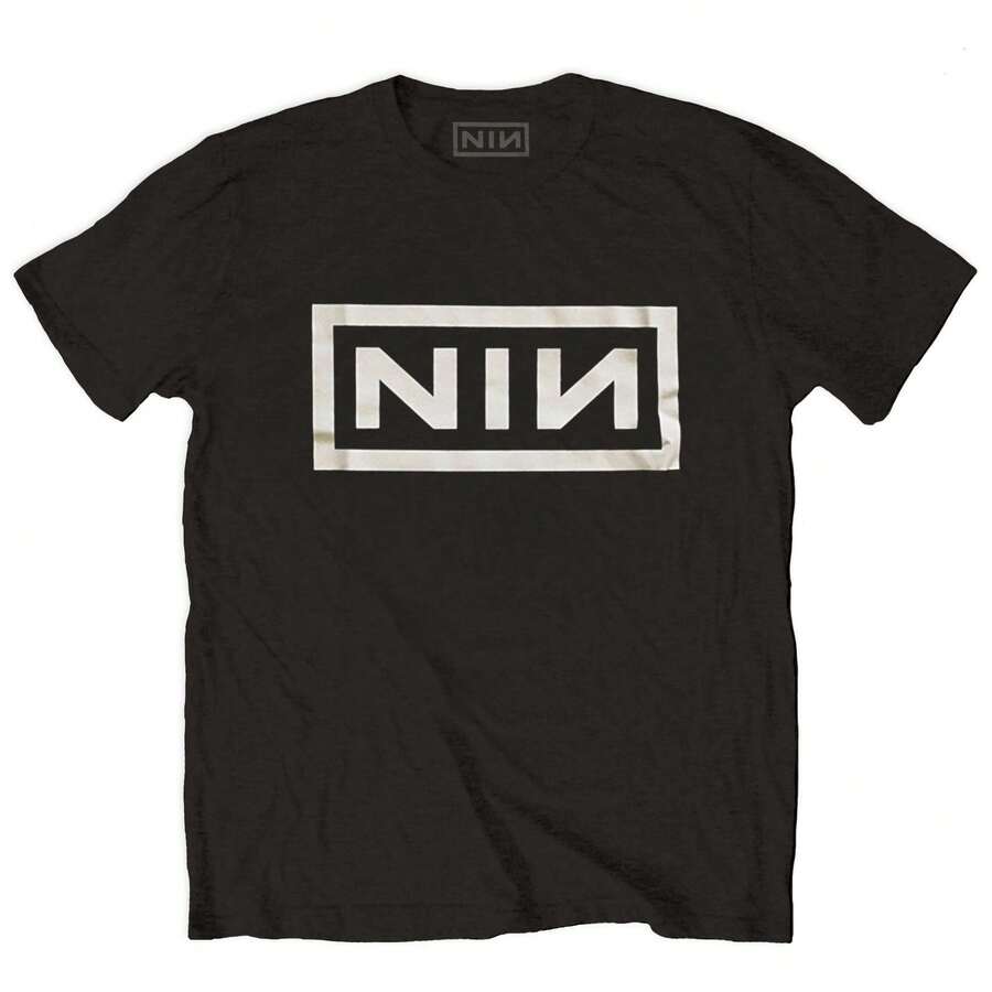 Nine Inch Nails | Official Band T-Shirt | Classic Logo - Negro - Ver 1