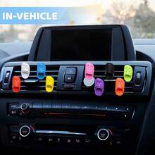 La decoración práctica de la salida de aire del agujero del zapato del coche es divertida.