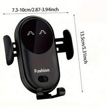 36V Max Fast Charging Wireless Car Vent Mount Charger, Automatic Infrared Induction, USB Type-C,[Wireless Car Charger] For IPhone Compatible With SamSung Wireless Car Charger | Car Phone Mount Holder Stand Air Vent Auto Clamping Fast Charging For IPhone 16 Pro Max/16/15/14/13/12/11/XS/X/8, Compatible With SamSung For S24/S23/S22/Note 20 Ultra/Note 10/S10/S9/S8