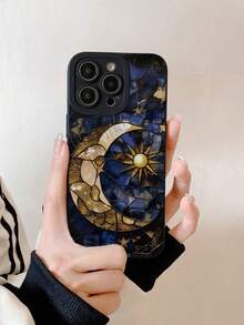 波西米亚风星空图案手机壳,饰以月亮、星星、太阳等彩色图案,融合复古艺术、神秘元素(月亮和星星符号),黑色印花,充满波西米亚风情。这款手机壳神秘浪漫,复古风格,保护手机免受日产和三星Galaxy手机的侵害。此外,它还适用于 17 Pro Max等机型,以及三星A05/A13/A15/A14/A34/A54/A52/A53/S21FE/S22/S23/S24/PLUS/ULTRA等机型。 - 彩色 - 查看 6