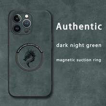 Funda magnética para teléfono con diseño del Zodíaco, imitación piel de oveja, compatible con phone 12, 13, 14, 15, 16 Plus y Pro. Elegante y de alta calidad. El regalo perfecto. Diseño vintage. Para él/ella. Tema: elegante. Material duradero. Piel sintética. Funda protectora. Diseño delgado. Accesorios tecnológicos. Para usuarios. - Colores mixtos 4 - Ver 7