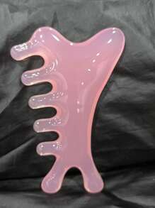 1把多功能按摩梳 - 树脂四合一按摩梳，檀香刮痧头，面部穴位刮痧，经络按摩梳，返校季，旅行度假必备，梳子，边缘梳，头发梳，解结梳，球形梳，迷你梳子套装，木梳，发梳，美发工具，发梳，美发设备，发型，美发，发梳，梳子套装，梳子，卷发梳，解结梳，女士发梳，理发师，理发师配件，理发店，美发设备