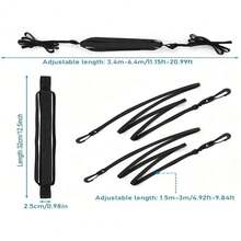 1 套多功能排球训练腰带 - 排球训练装备助手，排球训练装置 - 易于使用，用于发球、二传和扣球练习，适合初学者和专业人士的单人发球和扣球训练器，提高初学者的发球和跳跃能力，涤纶材质，适用于初学者排球装备、排球训练、排球配件、运动配件、游乐场、男士礼物、运动员礼物 - 黑色 - 查看 9