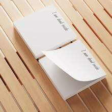 4 件/套趣味办公便签 - 50 张趣味办公便签 - 趣味办公便签适用于学校和办公室 - 彩色 - 查看 7