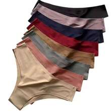 Kit Of 8 Seamless Laser Cut Thong Panties For Women's Lingerie - Assorted Colors And Kits - 彩色 - 查看 2