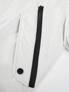 SOLOCOTE Boys' Button Front Hooded Padded Coat, Raglan Sleeve Warm Winter Coat, Christmas Gift