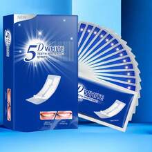 AHVTE 5D牙齿美白贴，用于牙齿护理。有效美白，适用于敏感牙齿，让您的笑容更加灿烂。7对/14对 - 2 boxes (28 pairs) - 查看 6