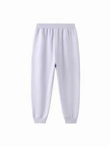 Balabala Tween Girl Pants Girls Joggers 2025 Fall New Elastic Cuff Stylish