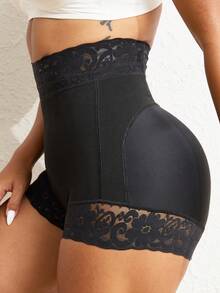 High Waist Seamless Shapewear Briefs For Everyday Tummy Control And Butt Lift - Black - View 3