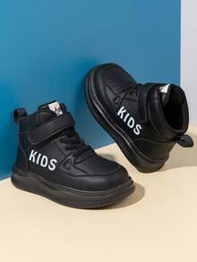 2025春秋季儿童运动鞋，男女童秋季鞋履 - 黑色 - 查看 4