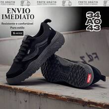 Casual And Comfortable Neo School Sneakers - Non-Slip Sole And Modern Design - Tất cả màu đen 2854 - Xem 1