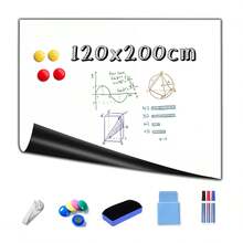 Magnet-Compatible, Self-Adhesive, Customizable Whiteboard Sheets, Luxurious Set For Offices, Kids' Rooms, And Bulletin Boards