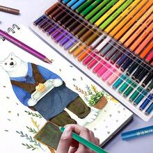 120/180 Watercolor Pencils, Colored Pencils Set For Adult Coloring Books, Soft Core, Professional Numbered Art Drawing Pencils For Sketching, Shading, Blending, Crafting - Watercolor Pencils - 查看 3