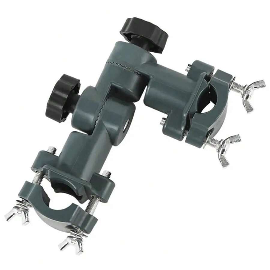 Soporte de caña de pescar multifuncional para exteriores, accesorios para silla de pesca, soporte universal para paraguas de pesca, accesorios para silla de pesca - Negro - Ver 1