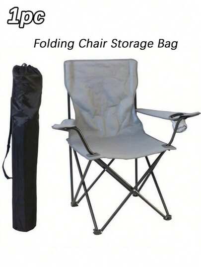 1 Pack Travel Folding Chair Storage Bag (Chair Not Included), Garden Chair Storage Bag, Handbag, Portable Bag, Camping Bag For Outdoor Camping, Hiking, Beach, Fishing, Gardening, Picnic Accessories (Chair Not Included)