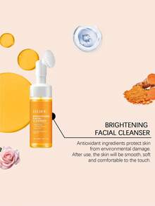 Sữa rửa mặt se khít lỗ chân lông nghệ 100ml, kem làm sạch da mặt với nghệ và axit glycolic, làm sạch dầu thừa, dưỡng ẩm da mà không gây khô căng, giảm mụn đầu đen, cải thiện kết cấu da, làm sáng da, tẩy tế bào chết nhẹ nhàng, mang lại làn da trẻ trung rạng rỡ. - Sữa rửa mặt nghệ se khít lỗ chân lông - Xem 8