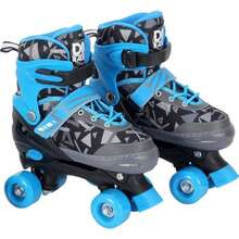 PATINS KIT ROLLER AJUSTÁVEL AZUL TAMANHO 34-37 - Multicolorido - Visão 1