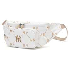 MLB Men's And Women's Commuting Bags, Compact And Simple Daily DIA MONOGRAM SPORTIVE HIPSACK Chest Bag 3AHSM035N-50IVS