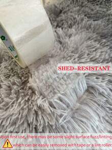 1pc Soft Runner Rugs For Bedroom Plush Fluffy Rug Lightweight, Long-Pile Shag Furry Throw Area Rug Long Carpet For Girls Room Home Hallways Decorative - 彩色 - 查看 7