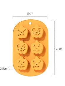 1 包鬼魂硅胶模具，万圣节硅胶模具 3D 鬼魂巧克力糖果模具鬼魂果冻模具冰块模具鬼魂烘焙模具适用于万圣节派对布丁香皂蜡烛蛋糕装饰 - 彩色 - 查看 13