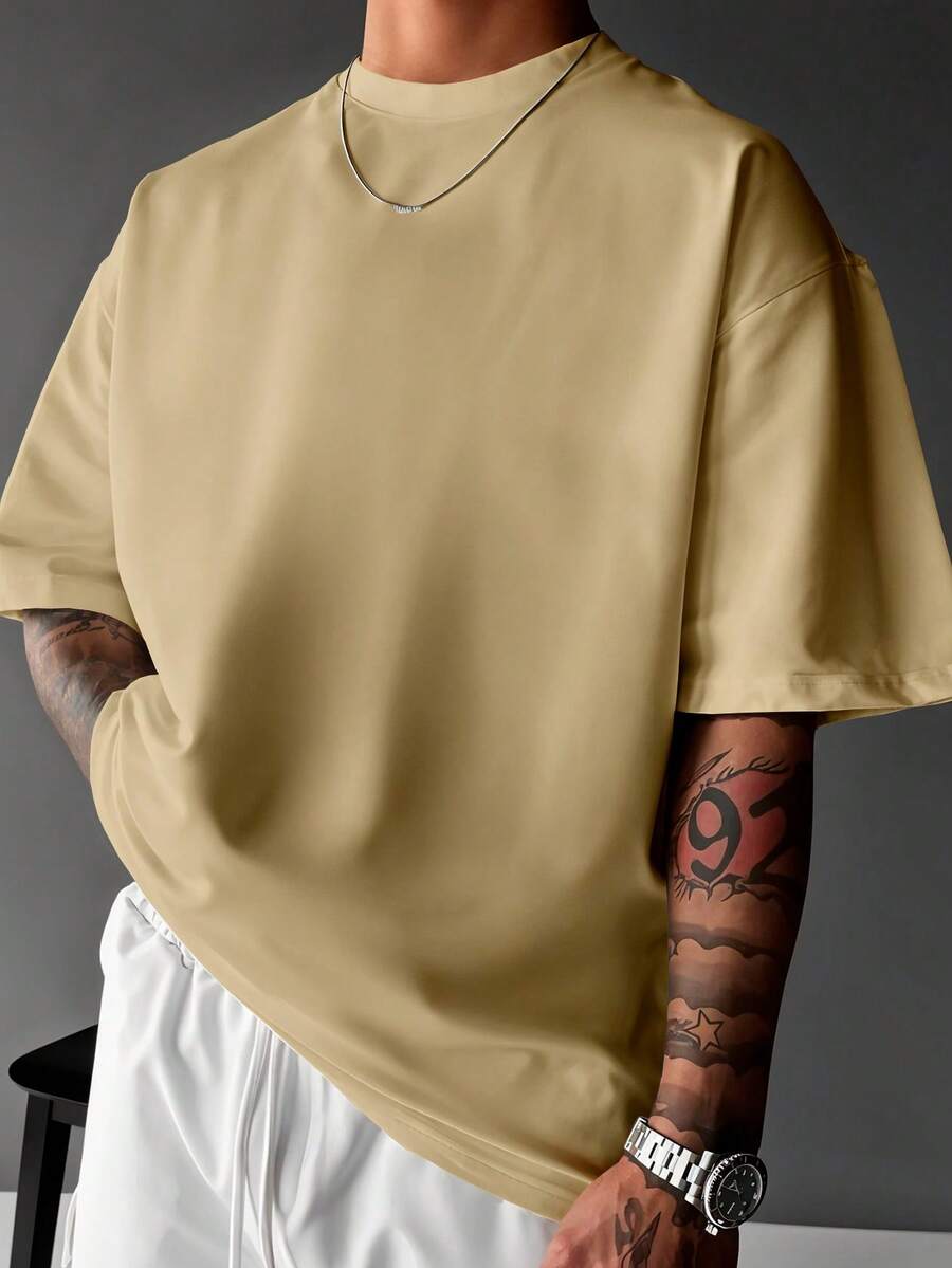 Premium T-Shirt Fio 30.1 Basic Unisex Premium - Beige - View 1
