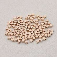 200 颗 CCB 心形星形隔珠，适用于 DIY 珠宝制作、手链、项链、配饰 - 心 - 查看 15