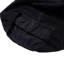 MLB Unisex Basic Varsity Reversible Fleece Reißverschluss Jacke, Lässig, Reisen, Warm, Schwarz