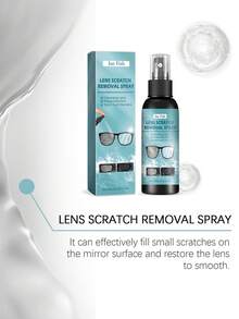 JUE FISH; 100ml; Lens Scratch Remover; Cleans The Surface Of Glasses; Maintains Clear Vision; Essential For Students; Essential For School