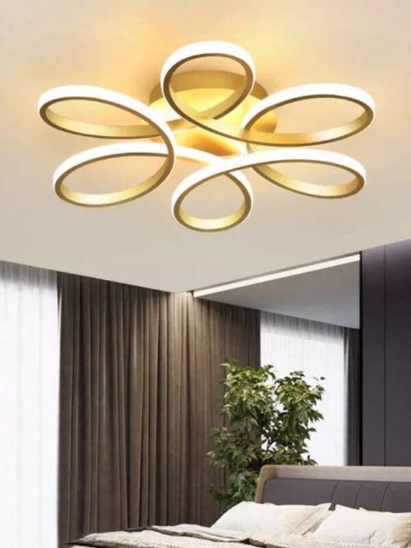 现代 LED 吸顶灯、家居装饰照明灯具、简约吸顶灯、优雅弧形设计、简约吸顶灯、装饰照明、暖白/冷白 2700-3500K/5500-6000K、铝/硅胶吸顶灯、黑色/白色、LED 吸顶灯、白光/暖光