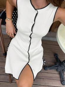 White With Black Edges