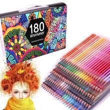 120/180 Watercolor Pencils, Colored Pencils Set For Adult Coloring Books, Soft Core, Professional Numbered Art Drawing Pencils For Sketching, Shading, Blending, Crafting - Watercolor Pencils - 查看 14