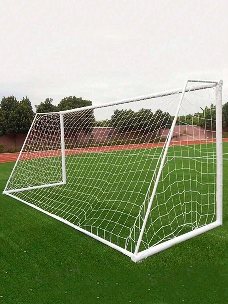 1pc Thickened Woven Football Net For 11-A-Side, 7-A-Side, 5-A-Side Soccer Goal, Competition Use - Multicolor - View 1