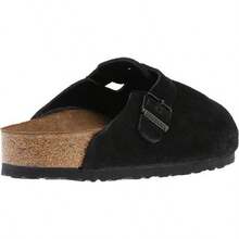 Boston Suede Unisex Shoes Size 38, Color: Black - Black Suede - View 5