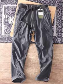 Hiking Quick-Drying Rock Climbing Pants Outdoor Sports Breathable Lightweight Professional Man Pants - 灰色 - 查看 7
