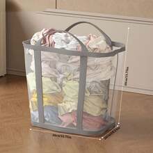1 pieza Cesta plegable de gran capacidad y resistente al agua para almacenar ropa sucia, adecuada para el hogar y el baño - Multicolor - Ver 13