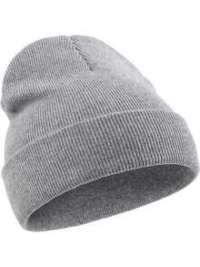 2pcs Men's Knit Beanie Hats, Suitable For Daily Wear, Autumn - A - View 5