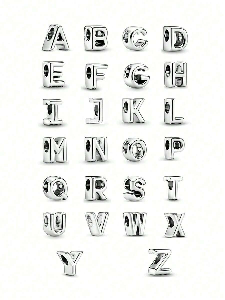 Letter DIY Pendant, Casual And Minimalist Daily Accessories