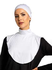 3 件套女士围脖保暖羊毛立领围脖围巾，防风舒适颈部保暖，适合所有季节 - 彩色 - 查看 2