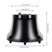 1 件可调节卷发扩散器 | 通用扩散器附件，适用于 1.45-3.14 英寸吹风机 | 细发、浓密发质、自然波浪发质、卷发、沙龙工具、母亲节礼物、生日礼物 - 彩色 - 查看 5