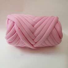 1 Roll Chunky Iceland Yarn, DIY Bag, Handmade Knitting, Pillow, Cat Bed, Super Thick Stuffing Yarn Strips, Suitable For Weaving Various Items, No Tools Needed, Hands-On Crafting For Bags, Baskets, Pillows, Pet Beds, DIY Crafts - Multicolor - View 29