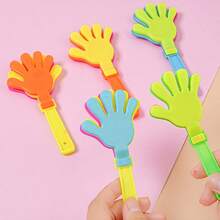 5/10/20Pcs Mini Clapper, For Holidays, Birthday Party Gifts And Supplies Suitable For Christmas Party Christmas Gift New Year Gift Christmas Garter Gift Holiday Rave, Plastic Party Clapper Happy Maker Party Bring You Carnival And Joy - Multicolor - View 3
