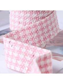 Classic Simple Plush Ribbon With Bow Decor, DIY Baking, Flower Gifting Package Ribbons Valentine's Day