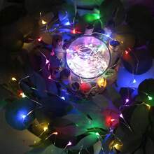 48 Pack Fairy Lights Battery Operated - 7ft 20 Led Twinkle Lights 3 Modes, Bulk Mini String Lights Waterproof For Mason Jars Vases DIY Party Wedding Decoration Christmas - 彩色光 - 查看 9