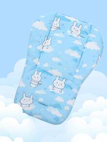 Baby Kids Highchair Cushion Pad Mat Booster Seats Cushion Pad Mat Feeding Chair Cushion Pad Stroller Cushion Mat Cotton Fabric Baby Stroller Seat Soft Cushion Kids Pushchair Car Cart High Chair Seat Trolley Soft Baby Stroller Cushion Pad Accessories