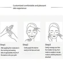 2pcs Anti-Wrinkle & Firming Facial Cream, Fade Fine Lines & Tighten Pores, Whitening & Spot Correcting Cream, Sensitive Skin Repair & Redness Relief, Moisturizing & Barrier Repair - White - View 4