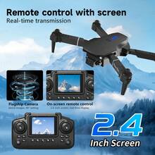 TOKQI 2025 Entry-Level Drone - Supports WiFi, Foldable RC Drone With 360° Stunt Flips, Dual Cameras, Protective Frame & Accessories | Ideal Gift For Outdoor Flying, Christmas, Halloween And Thanksgiving - Multicolor - View 4