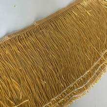 2/10Yards/Pack 15cm Fringe Trim Lace Polyerter Fibre Tassel 4inch Wide Long For Clothes Accessories Latin Wedding Dress DIY Lamp Shade Decoration - Multicolor - View 25