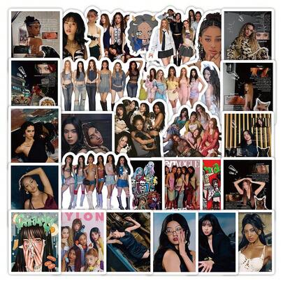 78pcs KATSEYE/Kpop Stickers, Katseye, Fans Merch Goods, Lara, Yoonchae, Daniela, Manon, Megan, Sophia, Touch, Debut, Suitable For Laptops, Phones, Luggage, Cups, Notebooks, Perfect Decorative Item And Gift For Fans